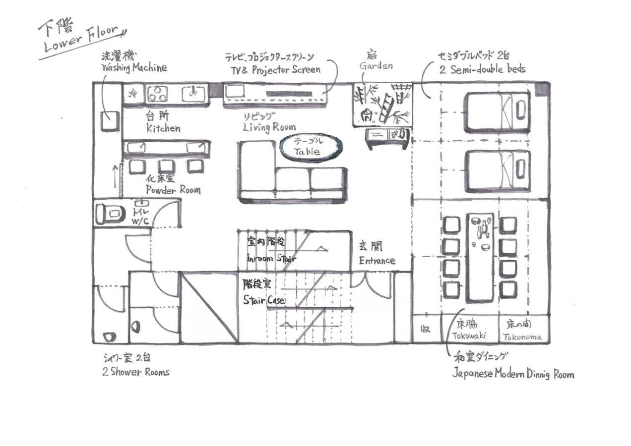 Konjaku-So Dotonbori Penthouse Stay Osaka Dış mekan fotoğraf